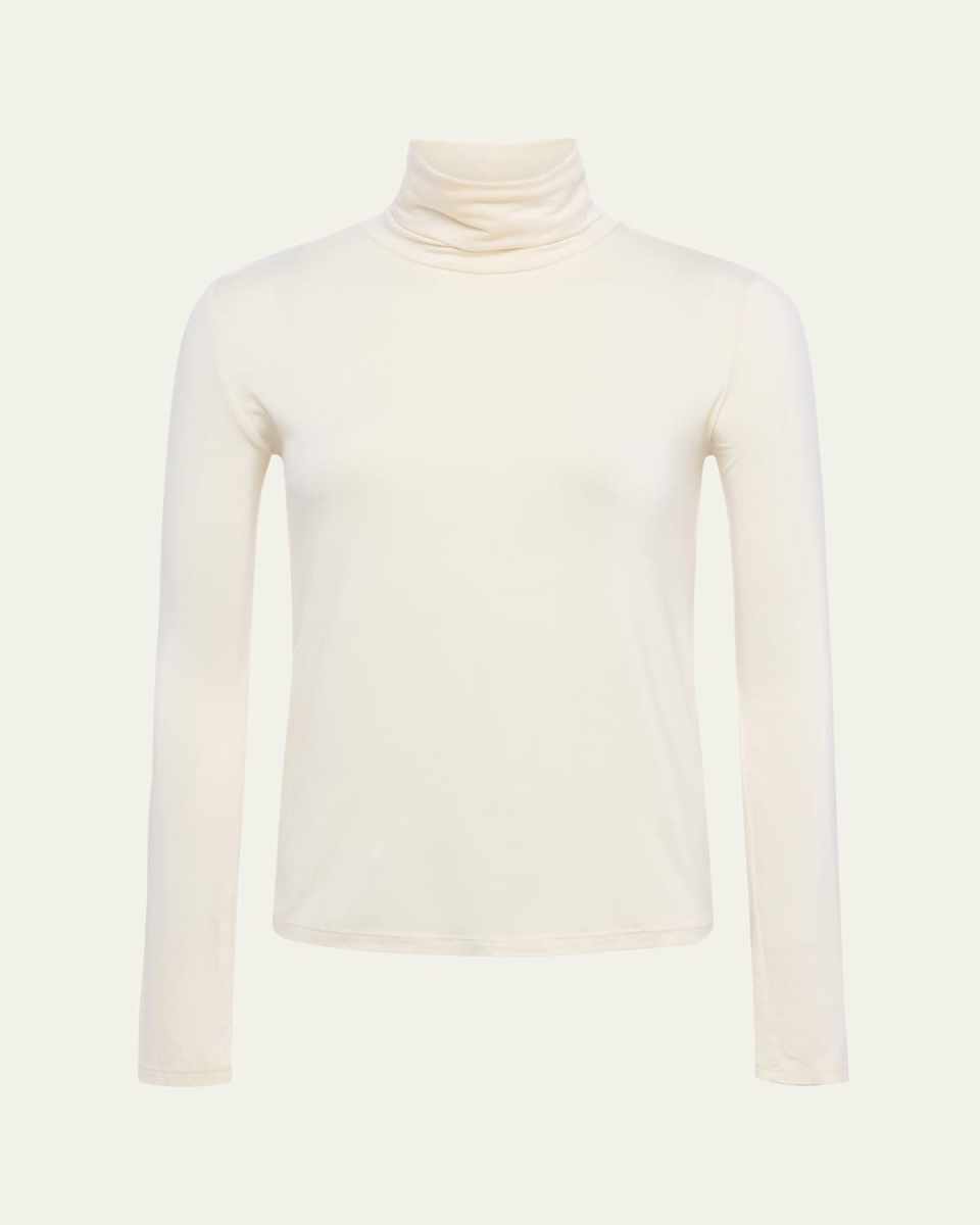 Lani Long-Sleeve Turtleneck Top